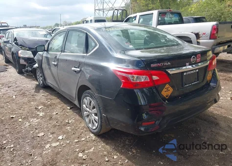 2017 Nissan Sentra S from USA, damaged, VIN 3N1AB7AP7HY392627